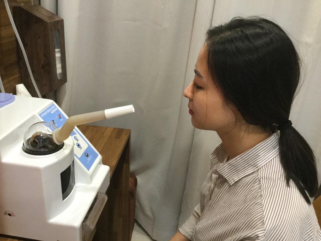 ▲肺が乾燥している方が使用します。