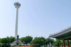 【韓国】港町・釜山の景色を一望 釜山タワー展望台入場チケット（龍頭山公園）