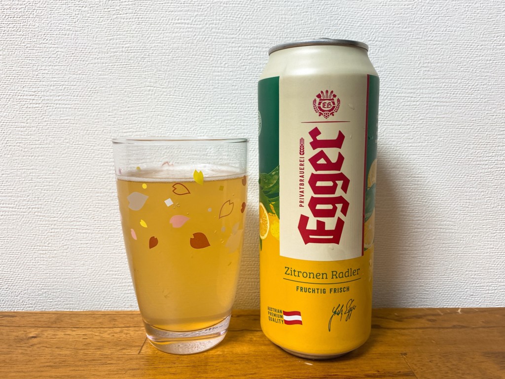 【韓国ビール】オーストリアビール　Egger Zitronen radle